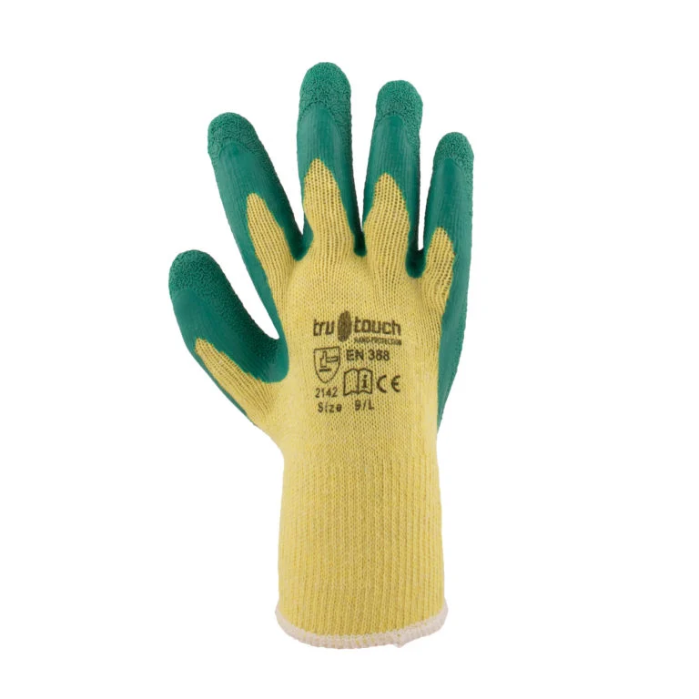 REBEL GREEN LATEX GLOVES