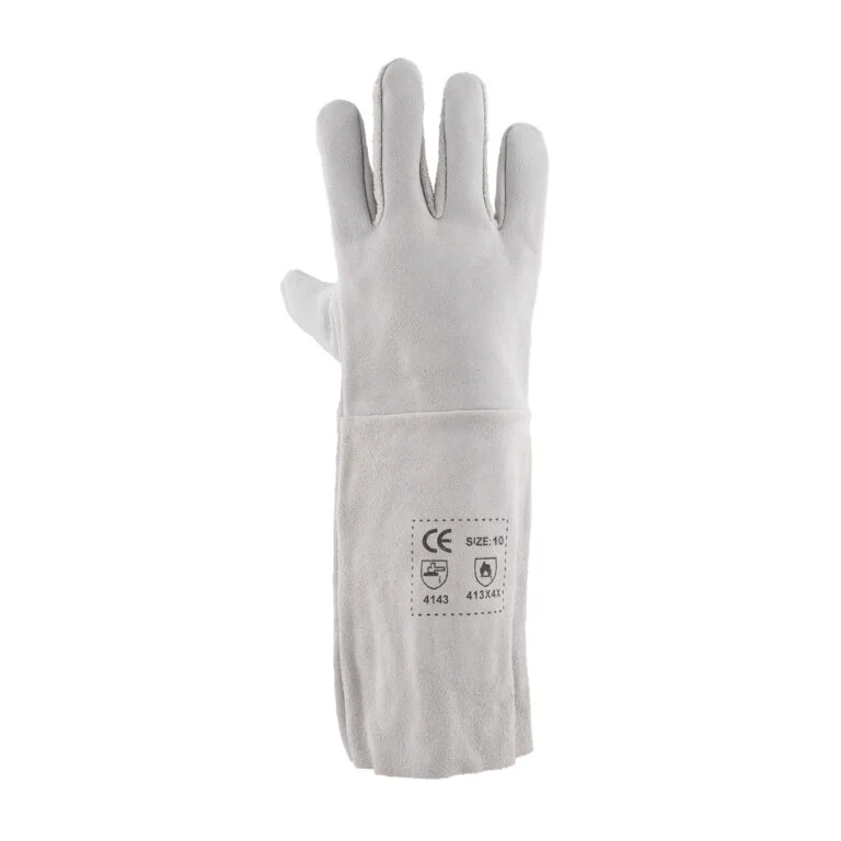 REBEL CHROME LEATHER GLOVES