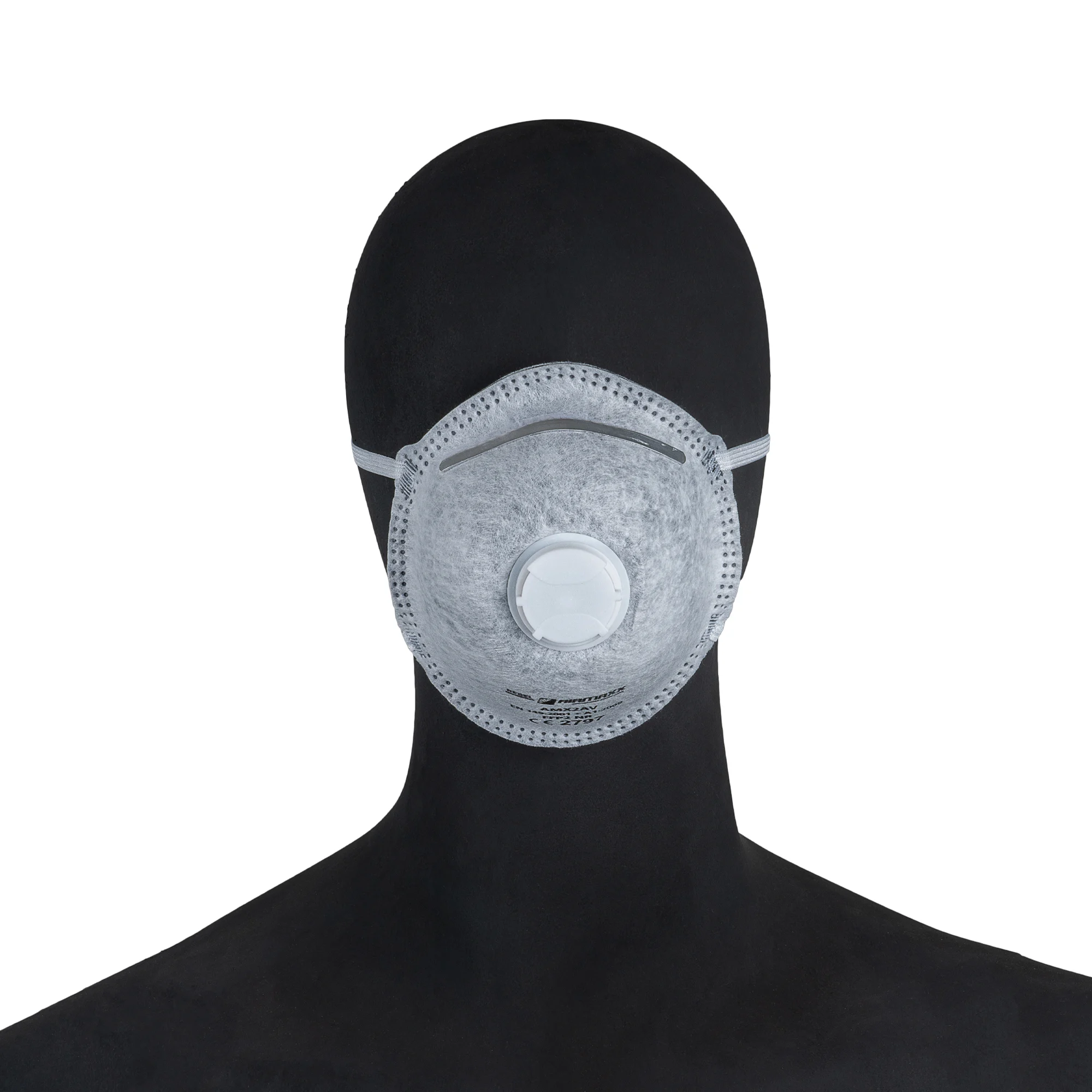 REBEL AMX2AV AIRMAXX FFP2V DUST MASK WITH ACTIVE CARBON AND VALVE - Image 3