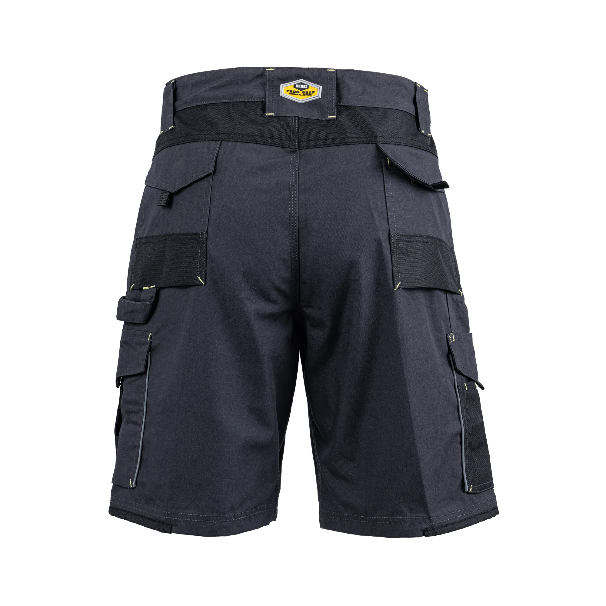 REBEL TECH GEAR SHORTS GUN METAL - Image 4