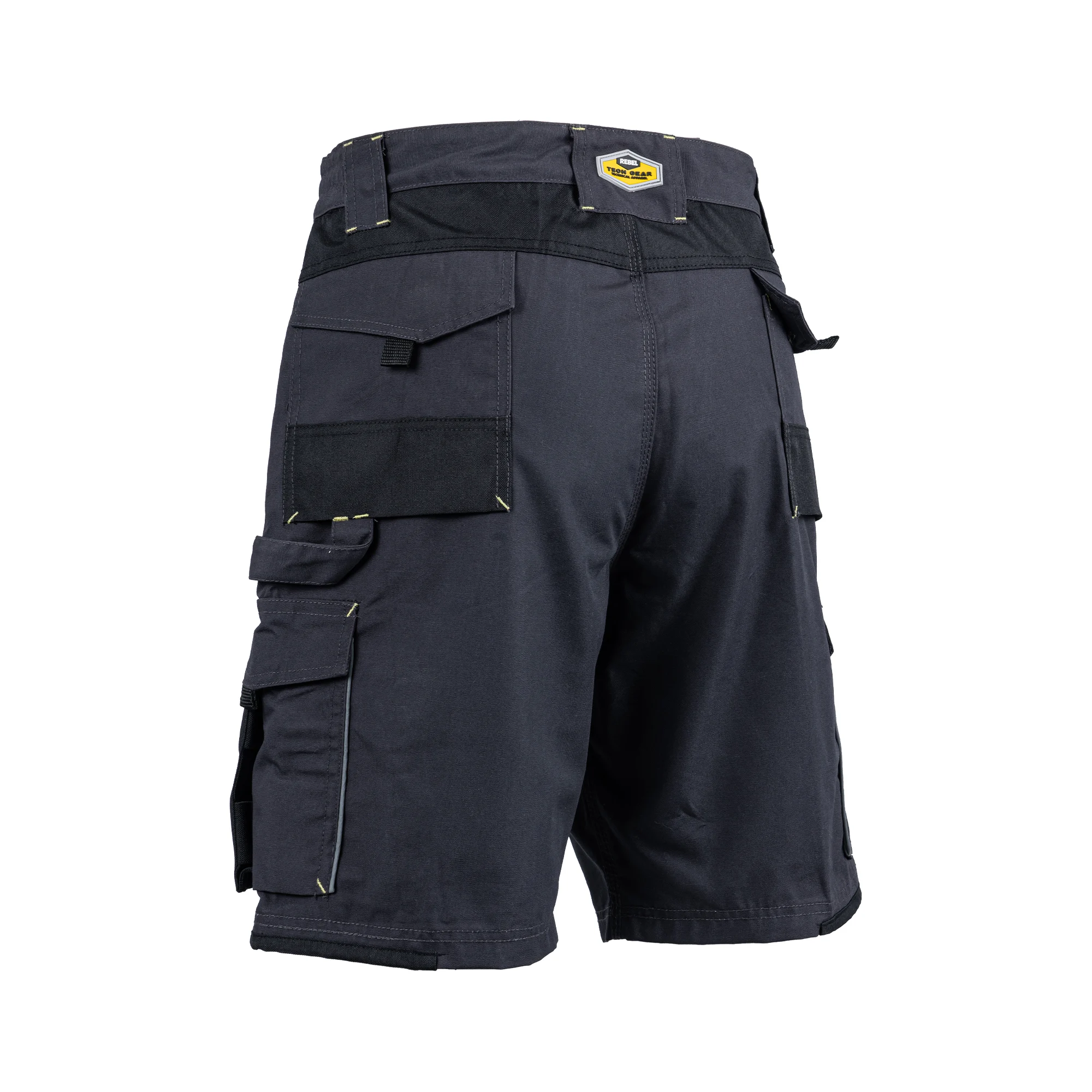 REBEL TECH GEAR SHORTS GUN METAL - Image 3